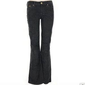 GAP Sexy Boot 30/10 Tornado Gray Corduroy Jeans Pants 5 -Pocket Low/Mid Rise